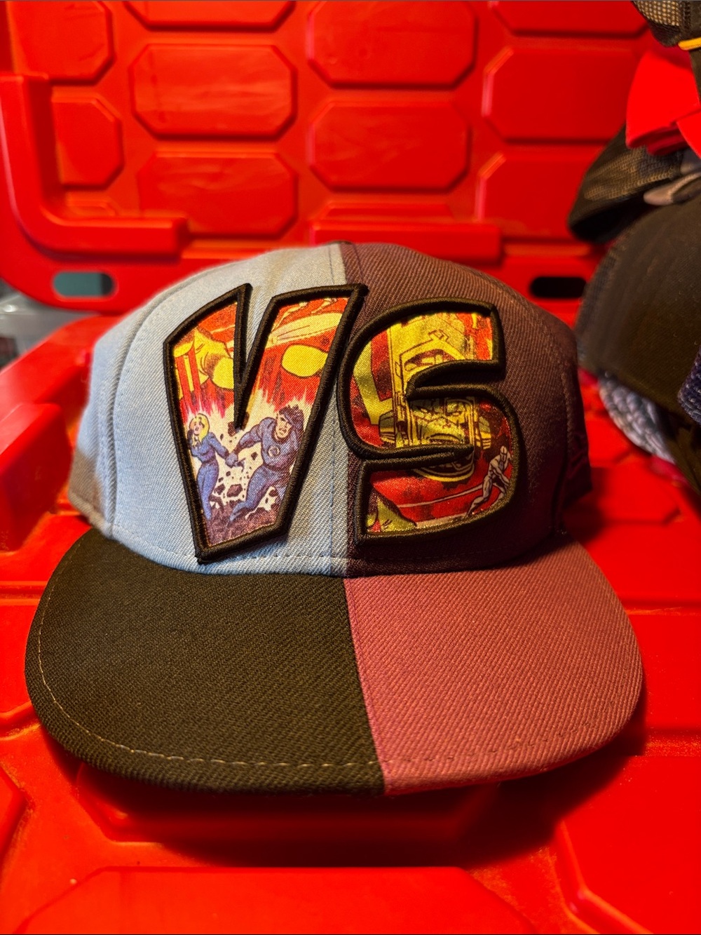 New Vintage Era Marvel Comics Multicolored Fitted Hat 7 1/4 57.7cm